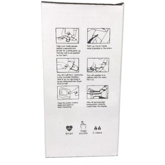 Electronic Blood Pressure Monitor BP-510 With Easy Shuttle and Voice Broadcast - Picture 7 of 10